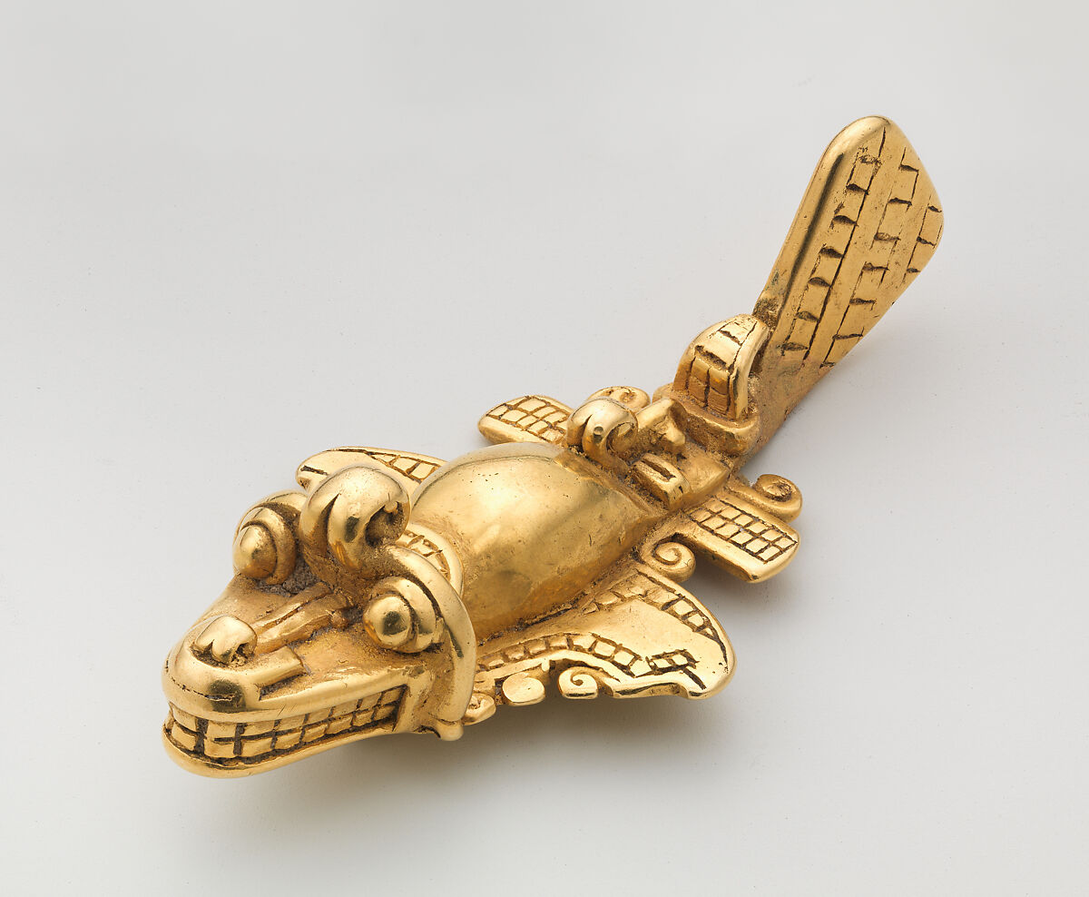 Flying-Fish Pendant, Gold, Tolima (?) 