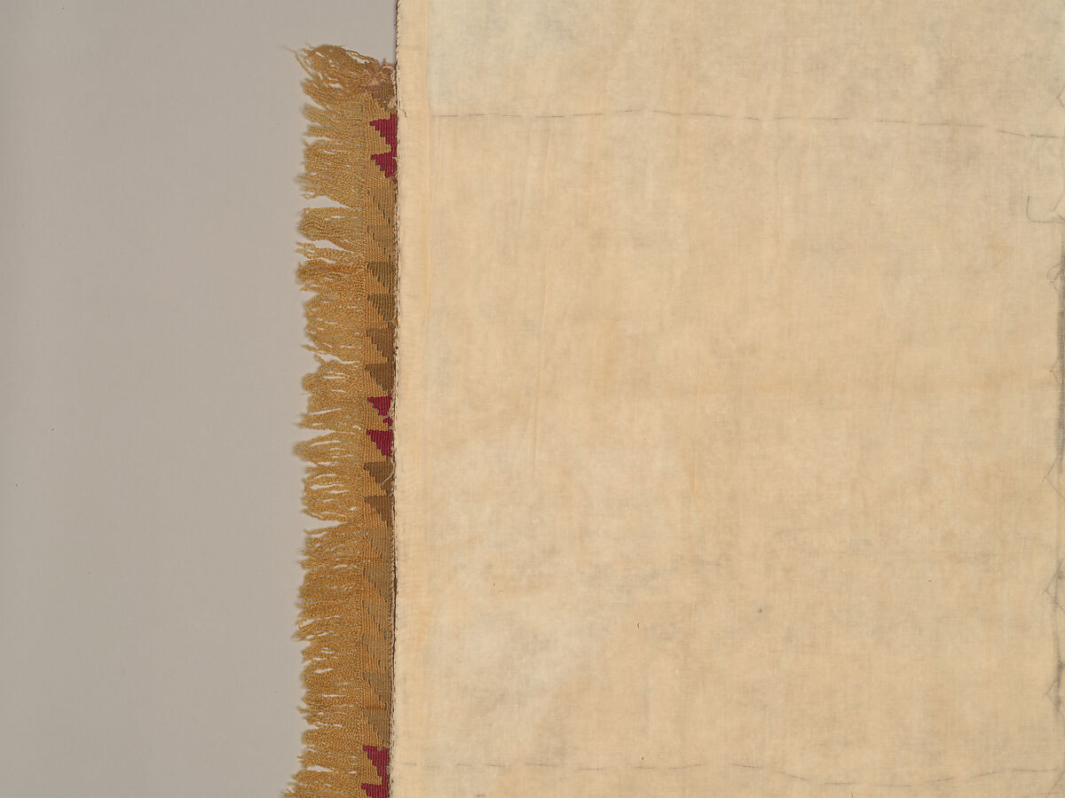 Wall Hanging, Camelid hair, cotton, Chimú