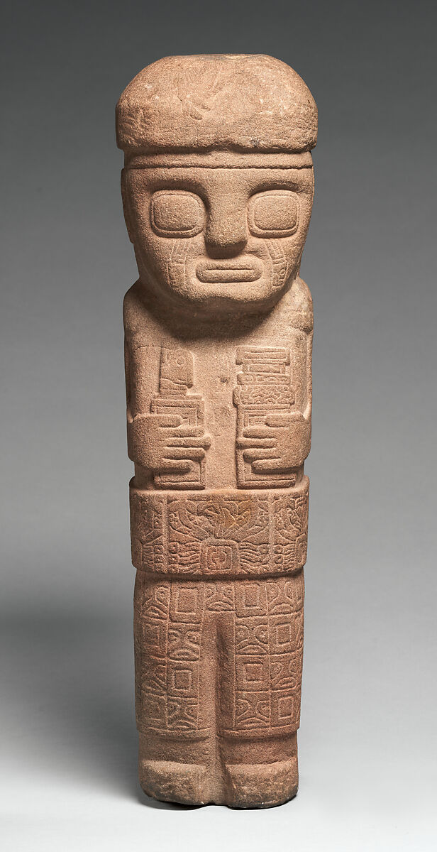 Standing figure, Tiwanaku artist(s), Stone, Tiwanaku 