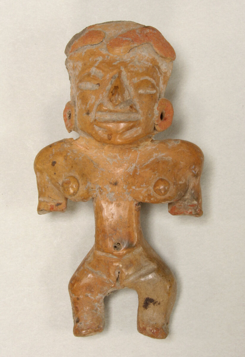 Female Figure, Ceramic, Ticoman 
