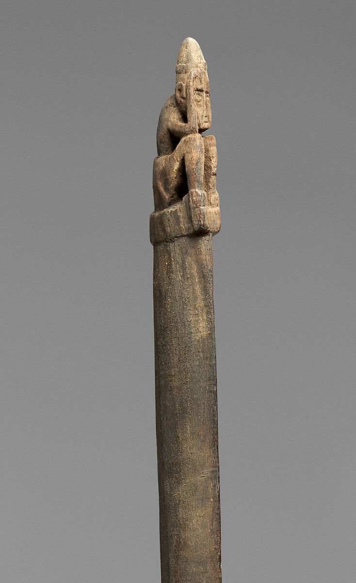 Funerary Staffs, Wood, paint, Inca