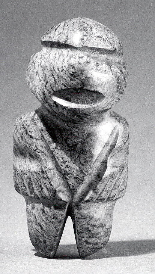 Standing Figure, Serpentine, Mezcala 
