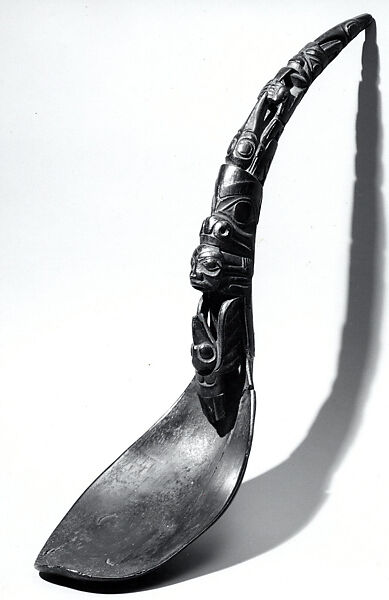 Spoon, Horn, Tlingit 