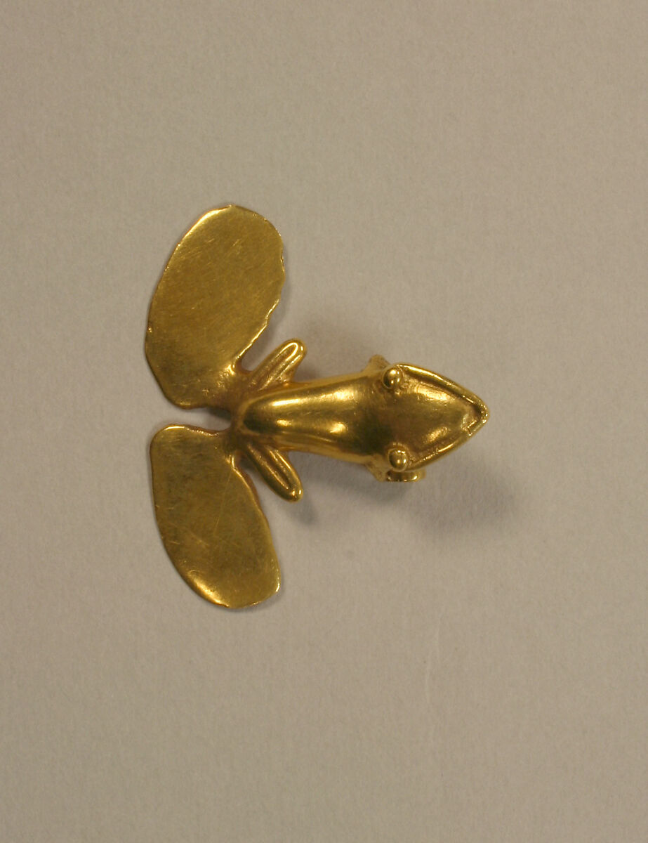 Frog Pendant, Gold, Veraguas