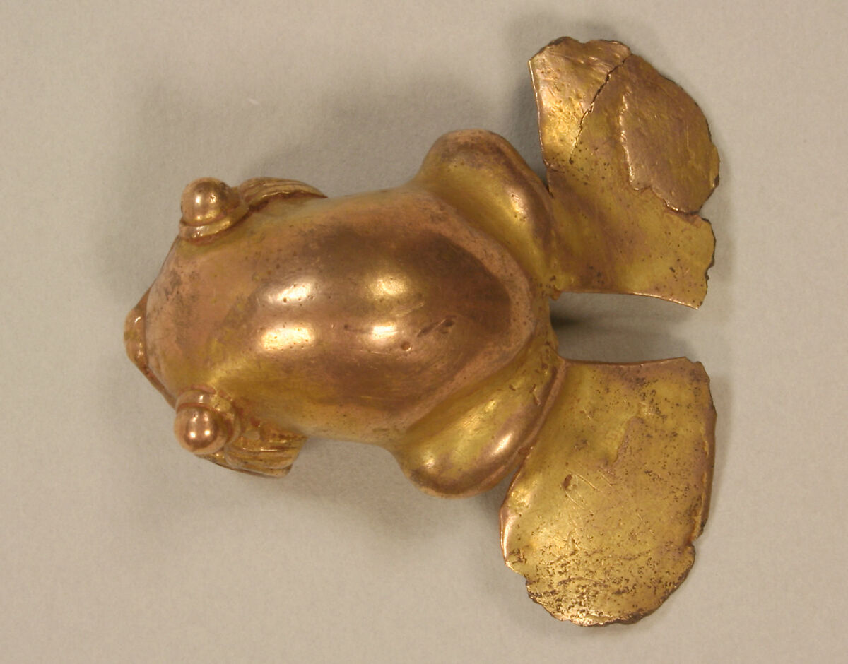 Frog Pendant, Gold, Veraguas