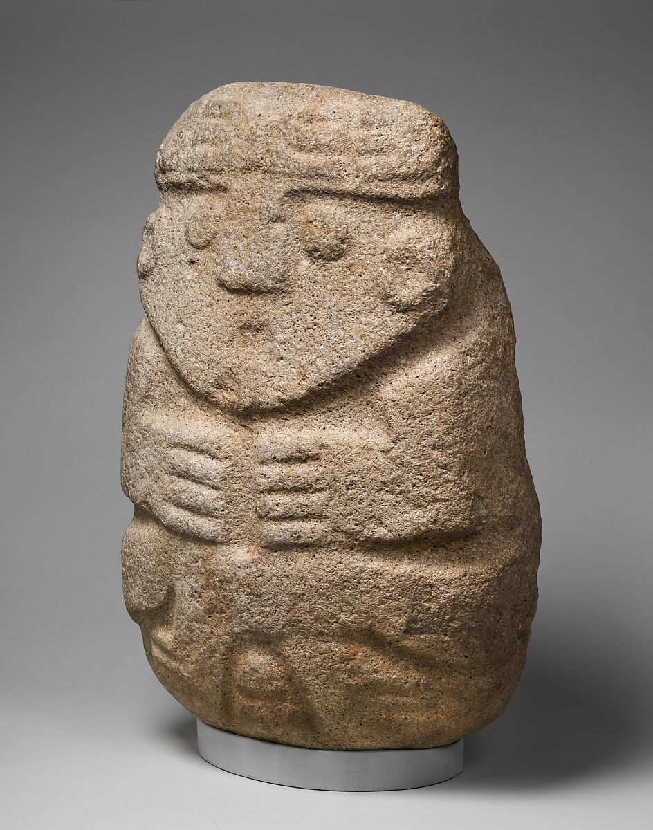 Boulder figure, Recuay artist(s), Stone, Recuay