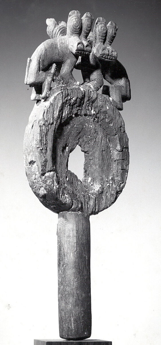 Mirror Frame, Wood, Chimú