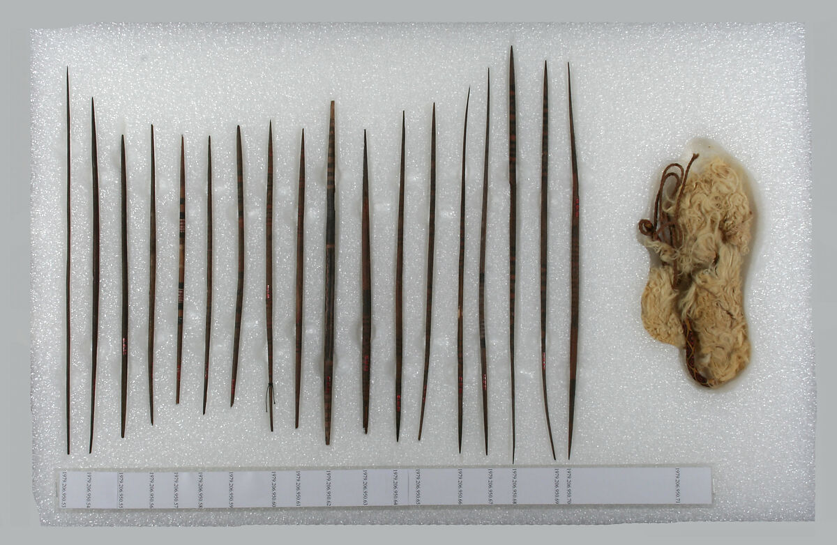 Weaving Basket, Cane, shell, bone, fiber, camelid hair, wood, pigment, metal, stone, Chancay