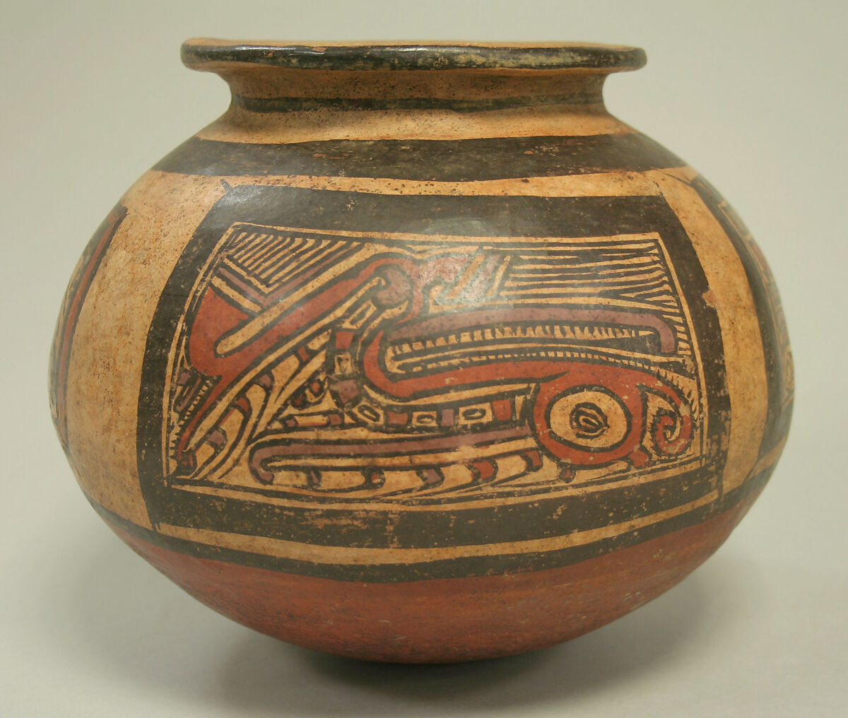 Vessel, Ceramic, pigment, Panama