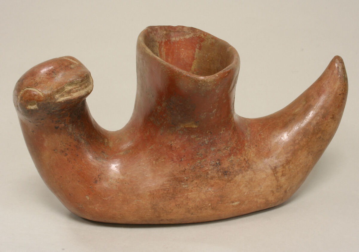 Animal Vessel, Ceramic, Colima 