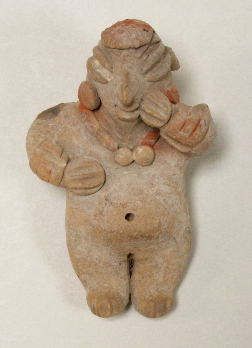 Figure, Ceramic, pigment, Chupicuaro 