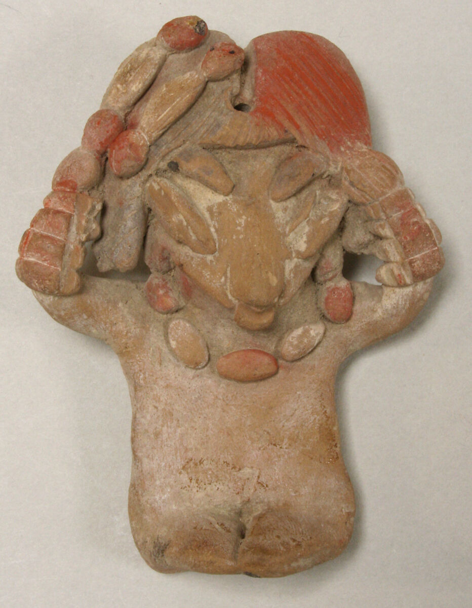 Figure, Ceramic, pigment, Chupicuaro 