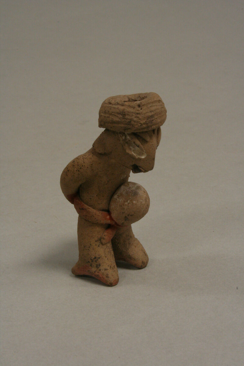 Male Figure, Ceramic, pigment, Chupicuaro 