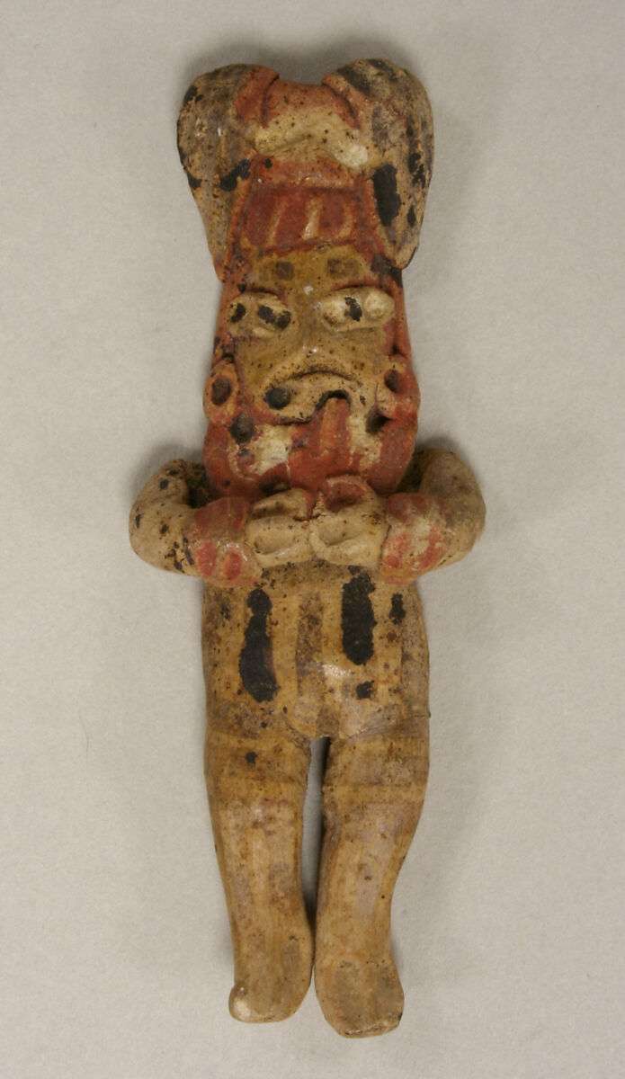 Female Figure, Ceramic, pigment, Chupicuaro 