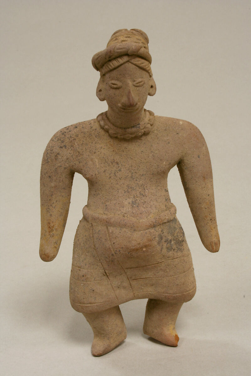 Female Figure, Ceramic, Colima 