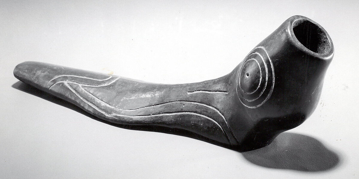 Pipe, Ceramic, Mexica (Aztec)