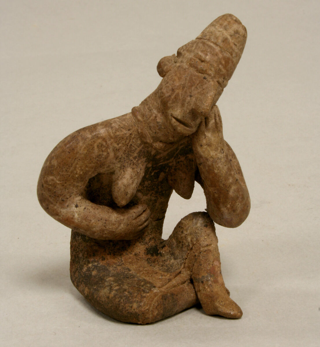 Female Figure, Ceramic, Colima 