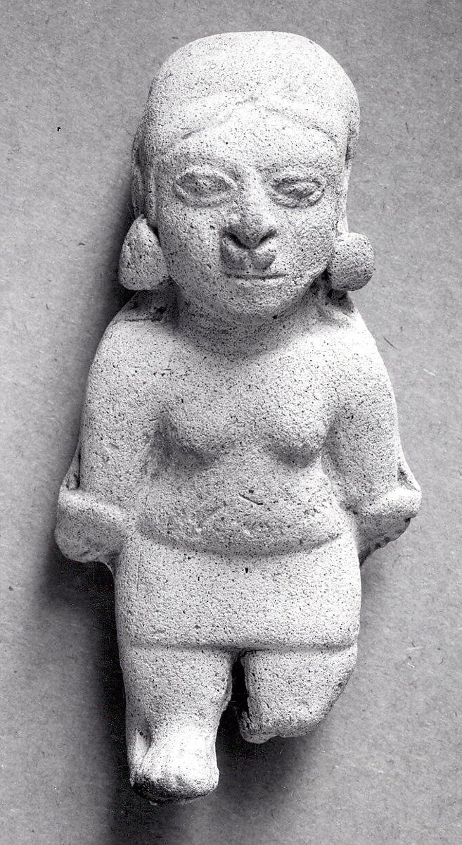 Female Figure, Ceramic, Tolita-Tumaco 