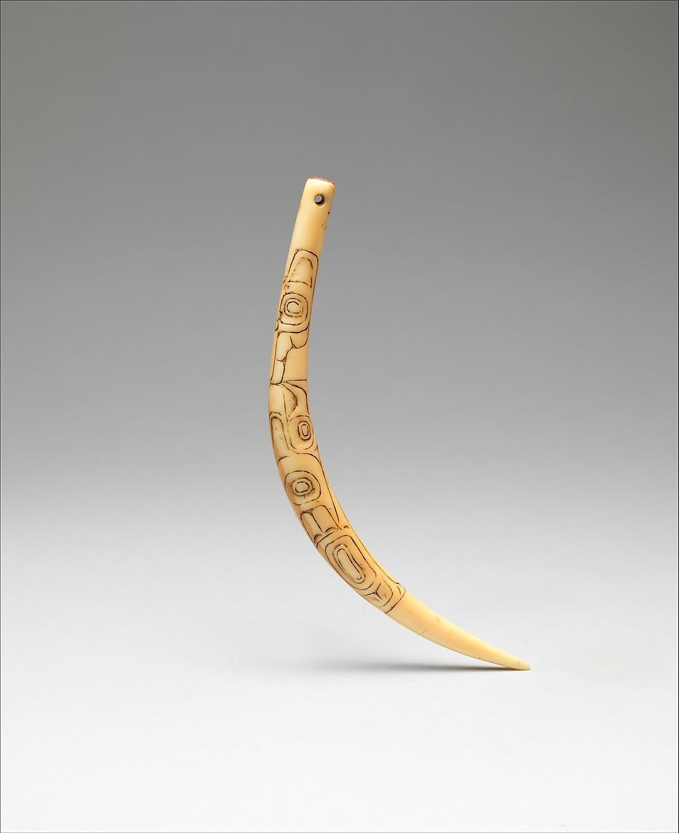 Amulet, Ivory, Tlingit 