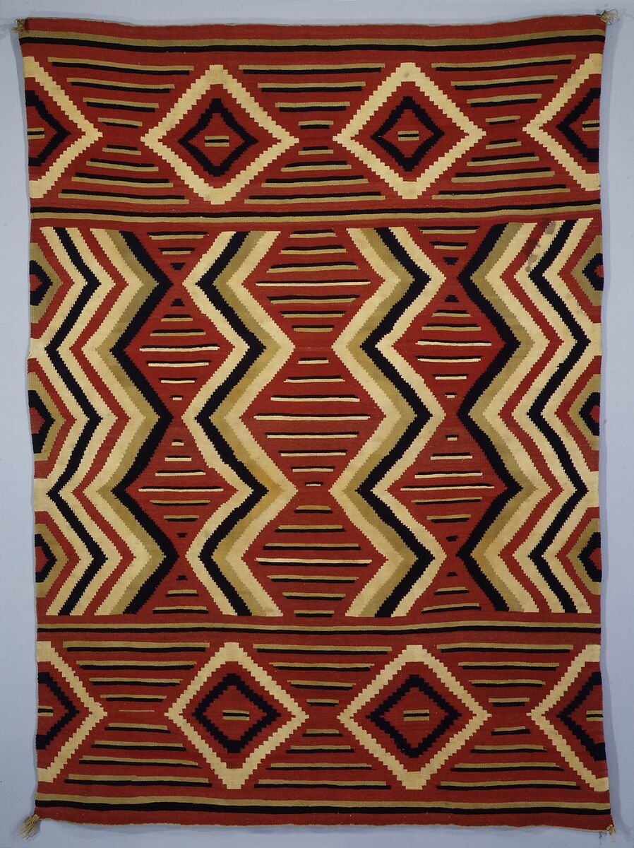 Wearing Blanket, Wool, Navajo