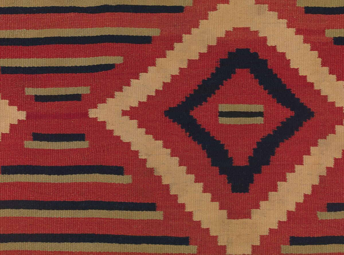 Wearing Blanket, Wool, Navajo