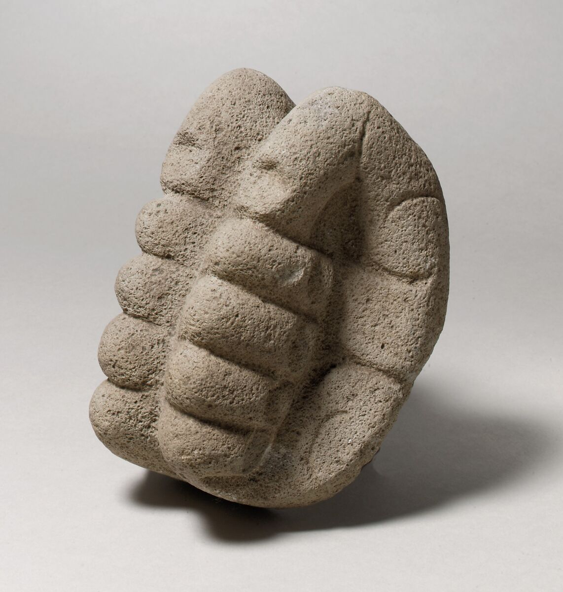 Hacha in the Shape of Bound Hands, Stone, Veracruz 