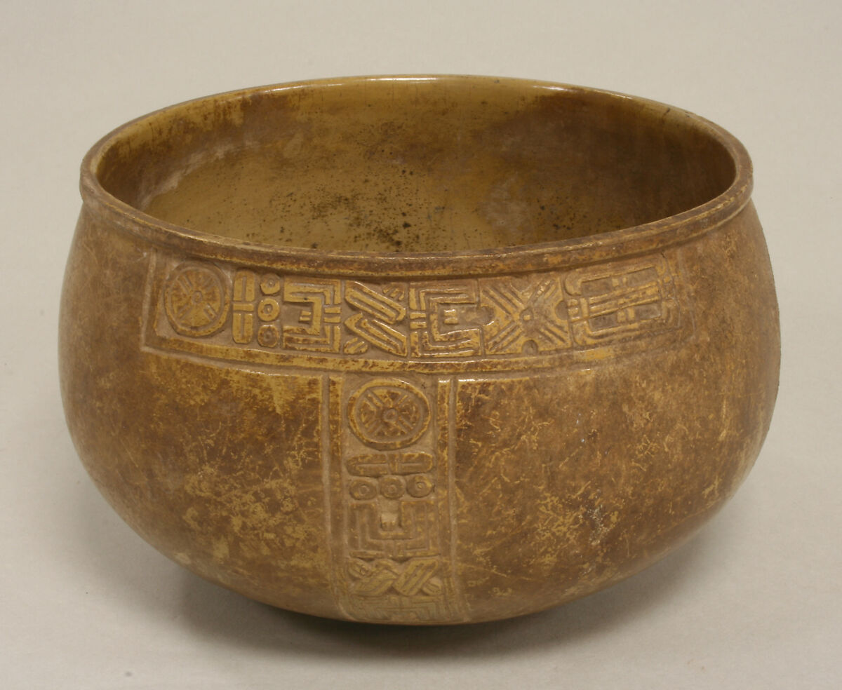Bowl, Ceramic, Maya