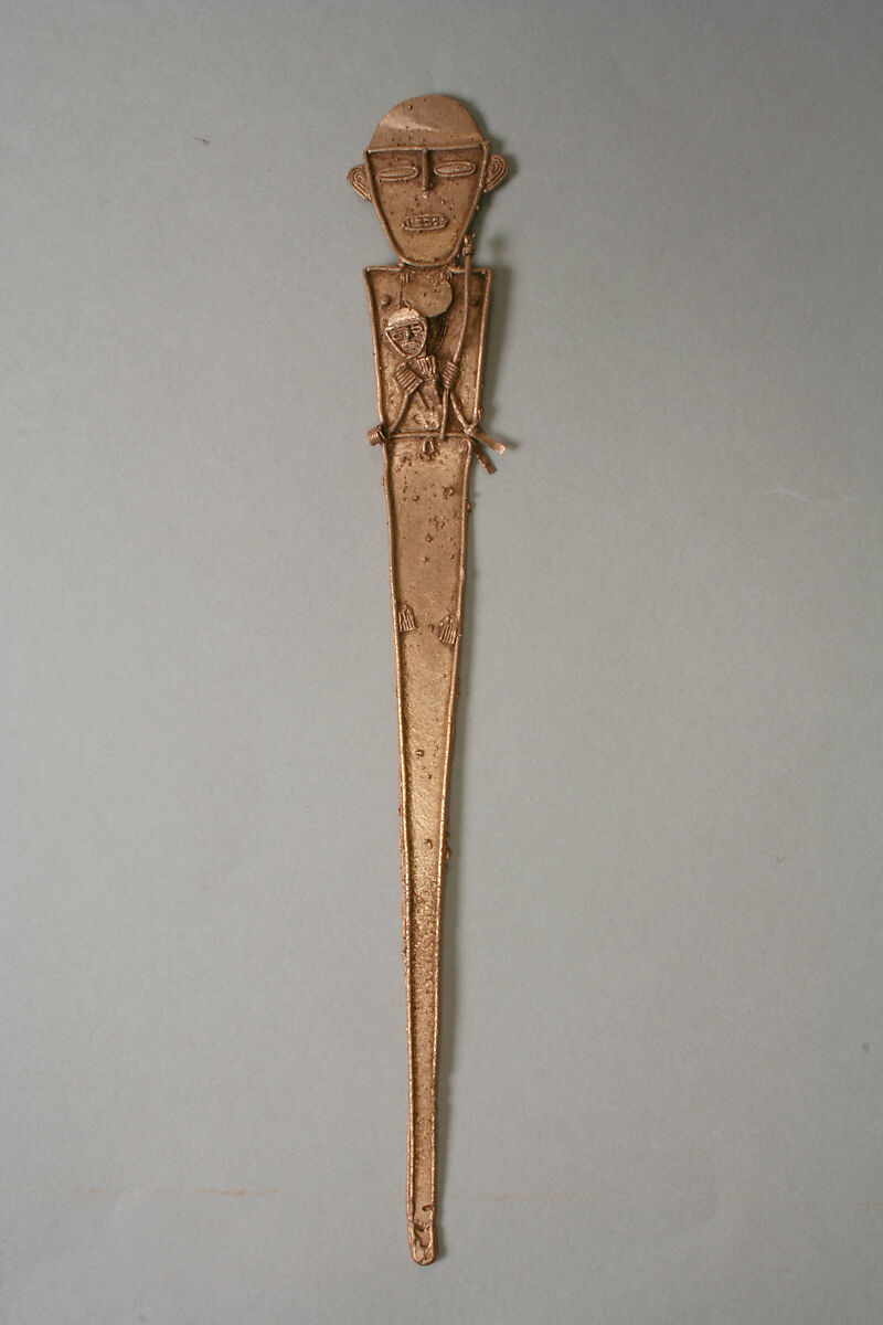 Female Figure (tunjo), Gold, Muisca