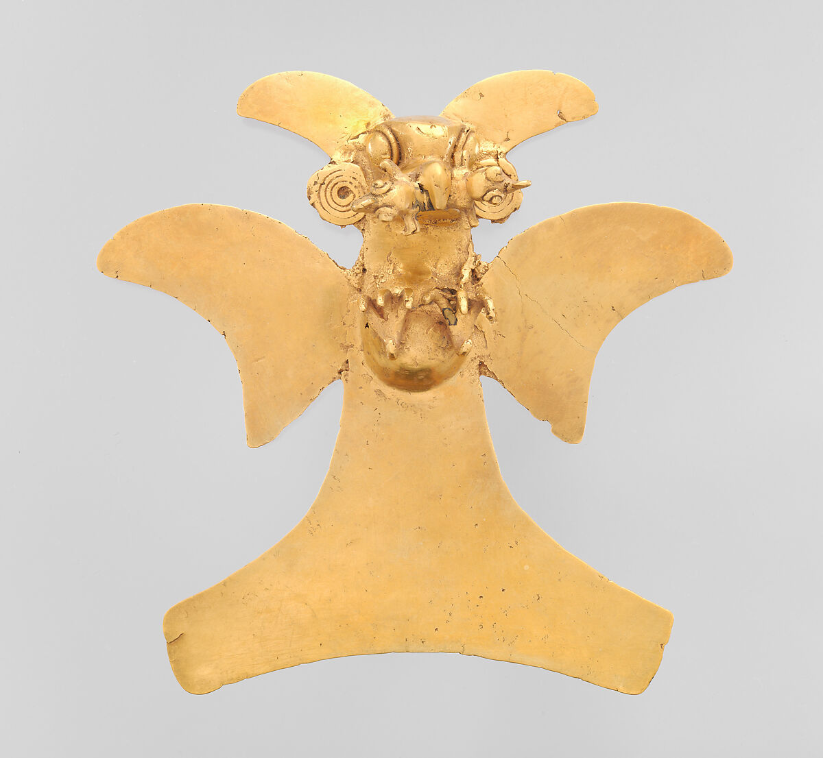 Eagle Pendant, Gold, Chiriquí 