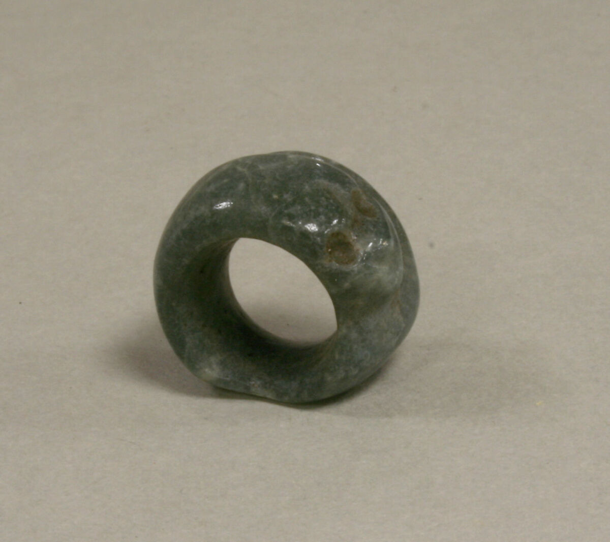 Finger Ring, Jade, Olmec 