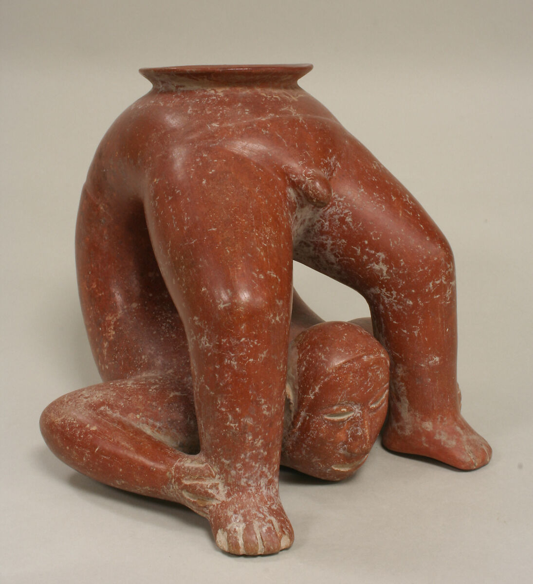 Acrobat Vessel, Ceramic, Colima 