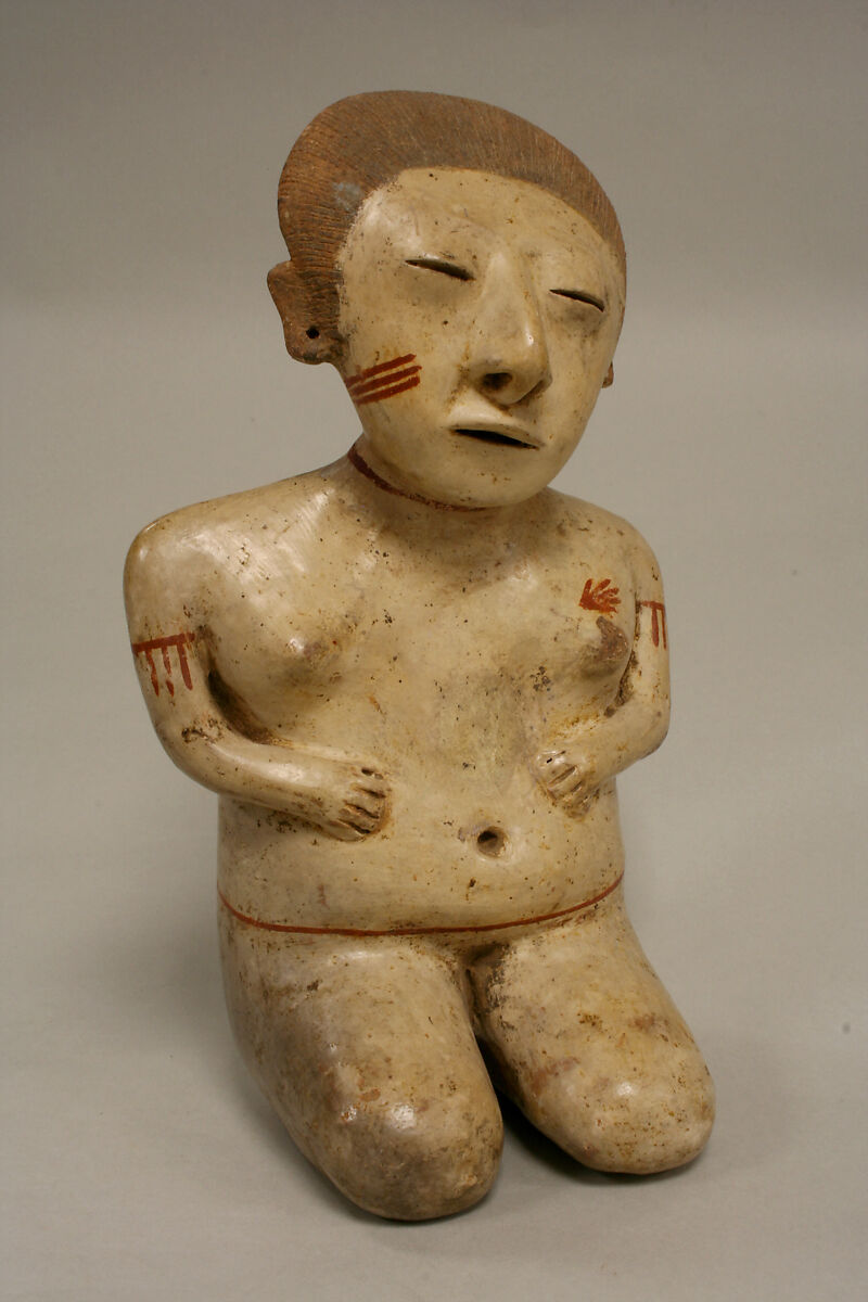 Female Figure, Ceramic, Nayarit 