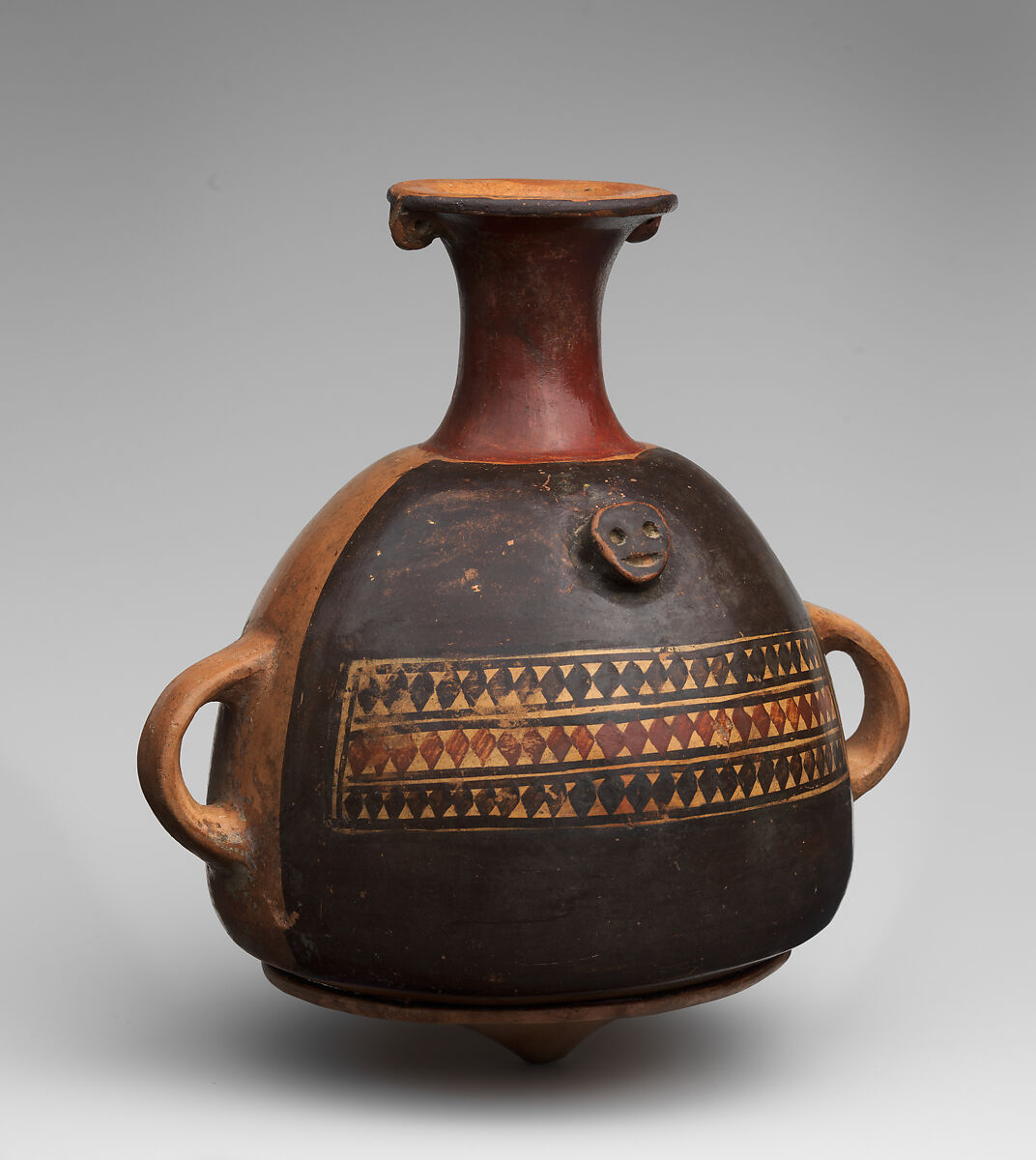 Urpu (jar), Inca artist(s), Ceramic, slip, Inca