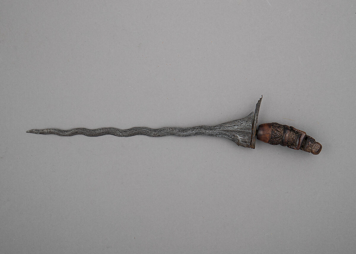 Kris, Steel, wood, Javanese