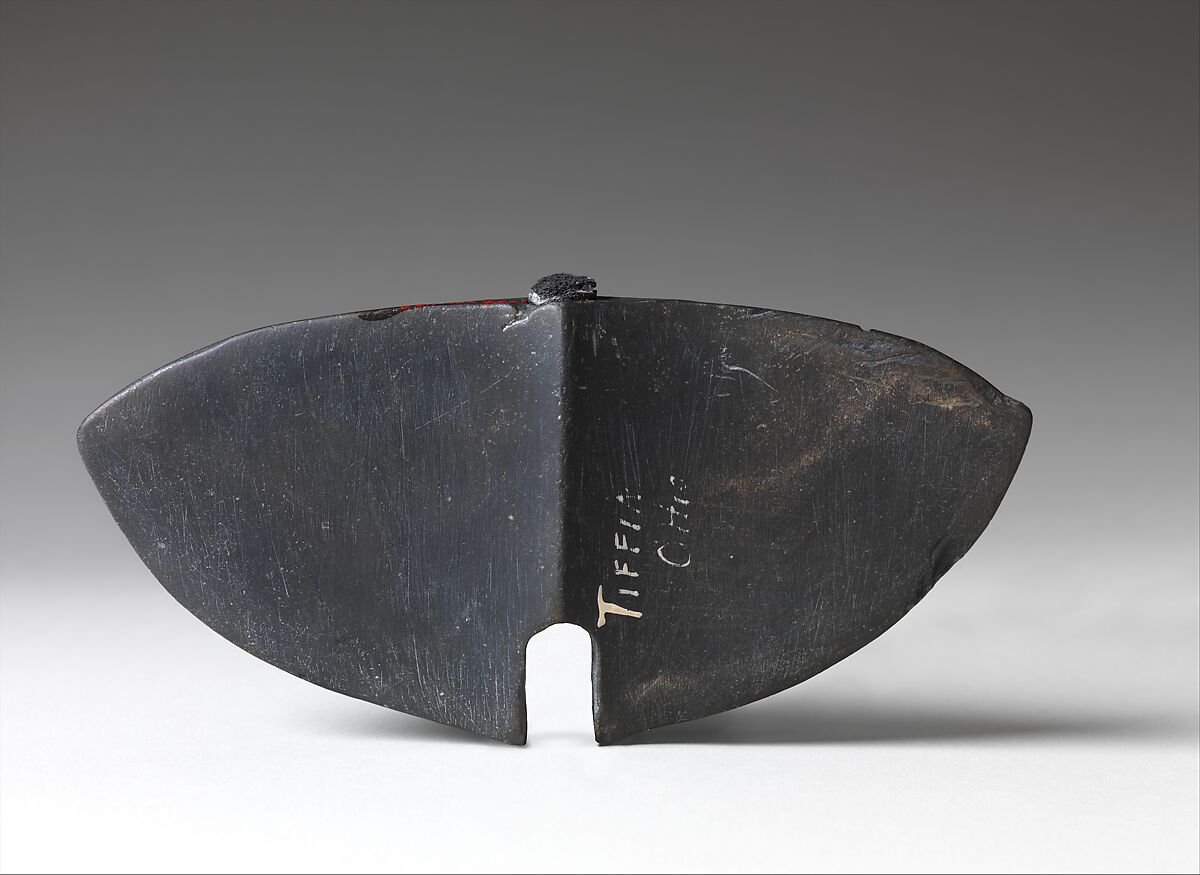 Bannerstone, Single-Notched Butterfly, Phyllite, Archaic