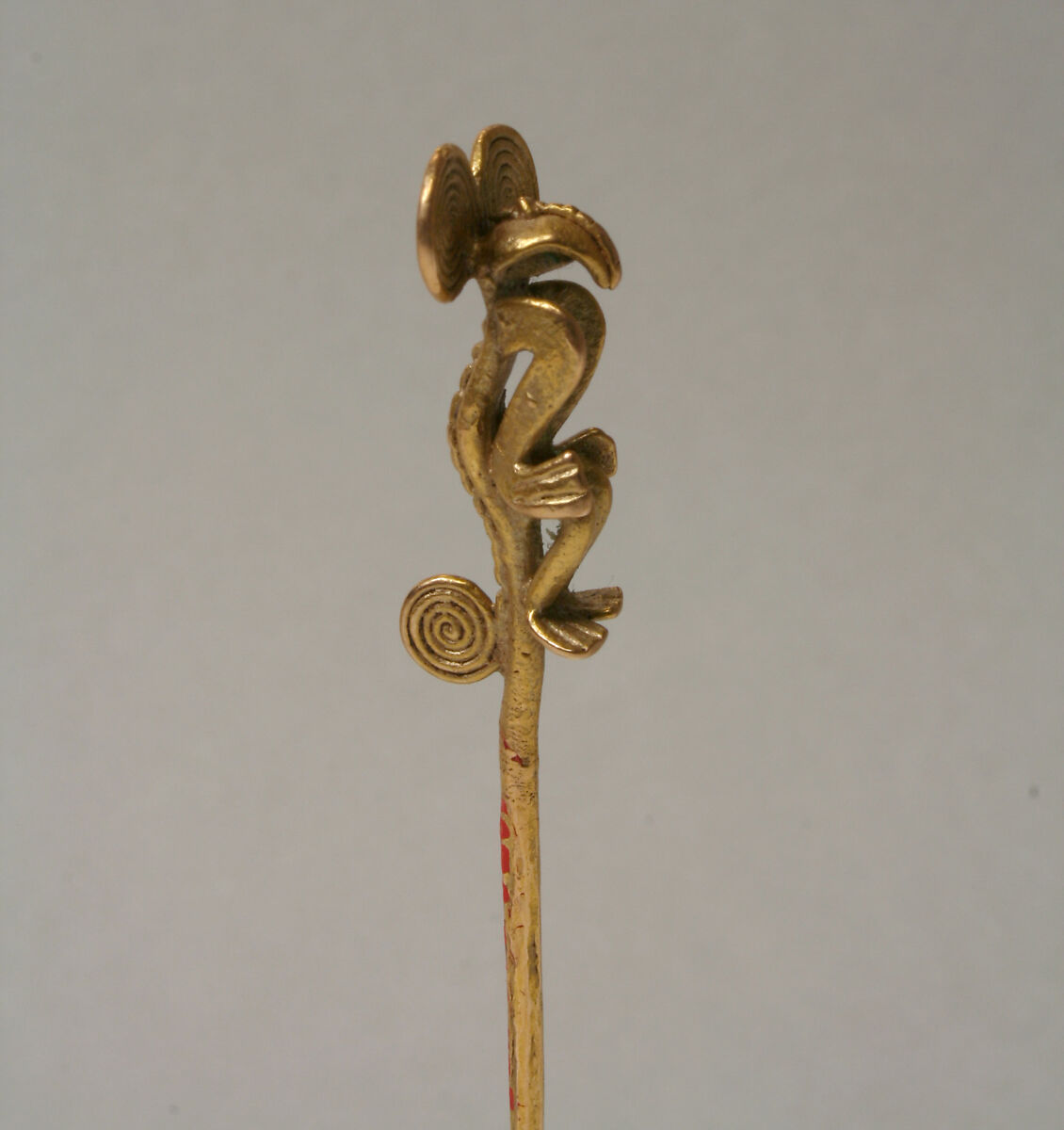 Pin or Lime Spatula, Gold, Popayan