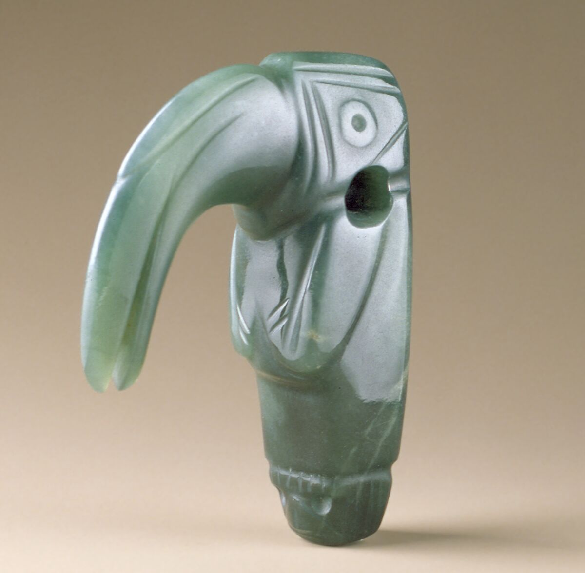 Bird pendant, Central Region artist(s), Jadeite, Central Region
