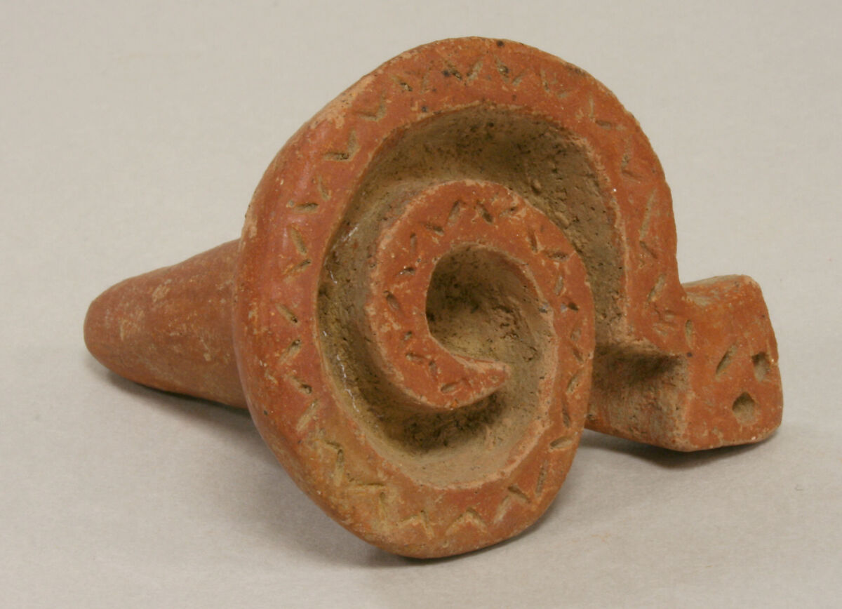 Serpent Stamp, Ceramic, Atlantic Watershed 