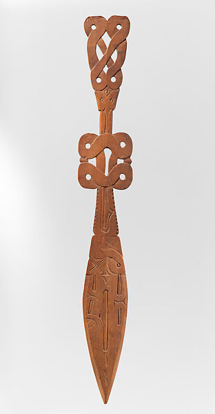 Food Stirrer (Parie-Tikie), Wood, Maroon 