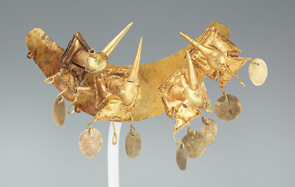 Nose Ornament, Frías artist(s), Gold, Frías