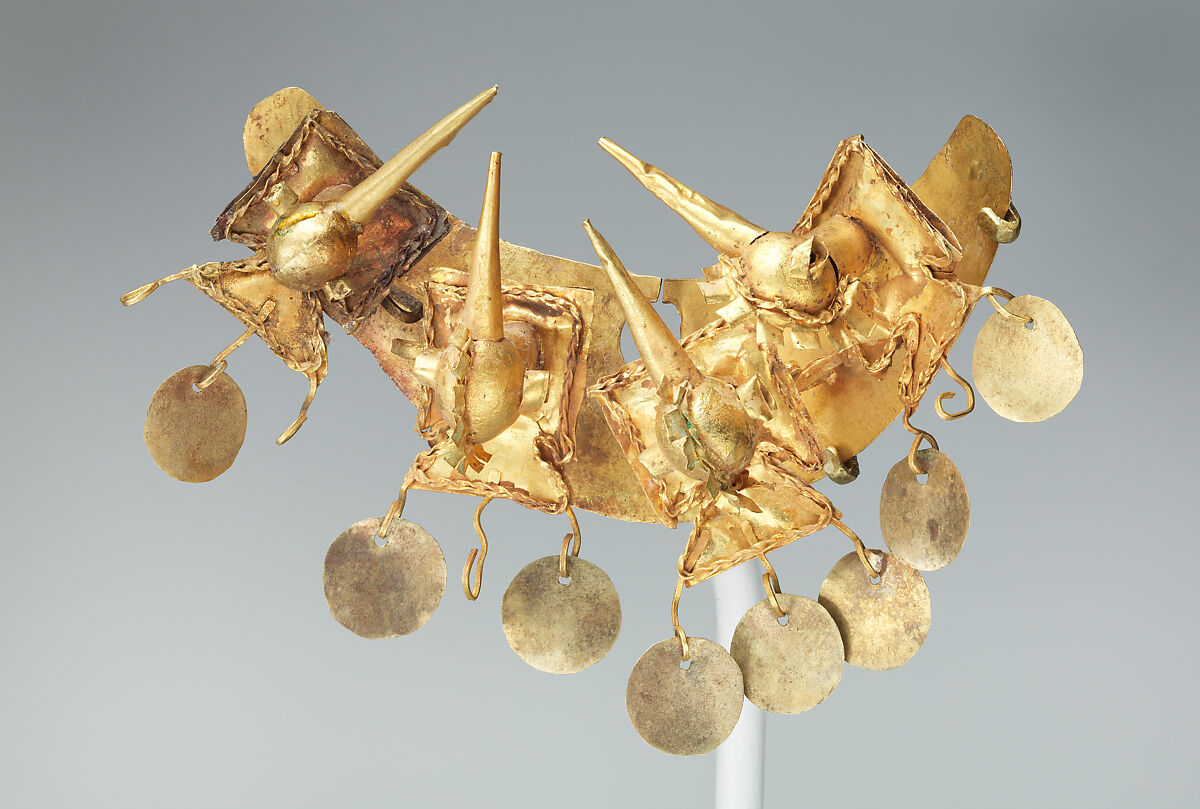 Nose Ornament, Frías artist(s), Gold, Frías