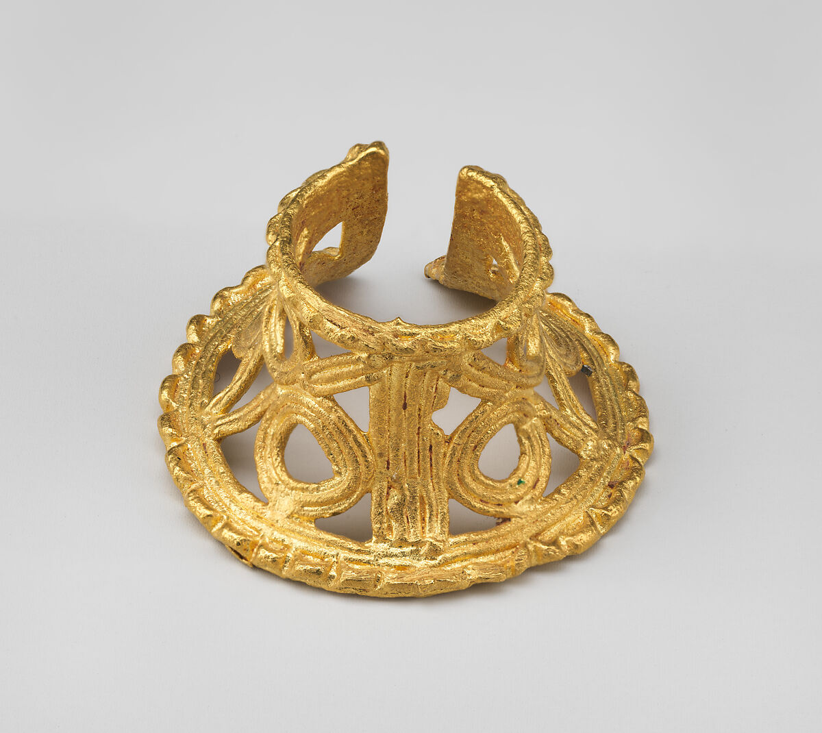 Nose Ornament, Gold (cast), Venado Beach