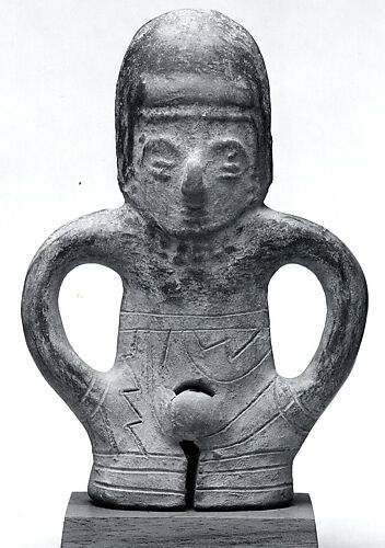 Ceramic Whistle in the Form of a Standing Figure