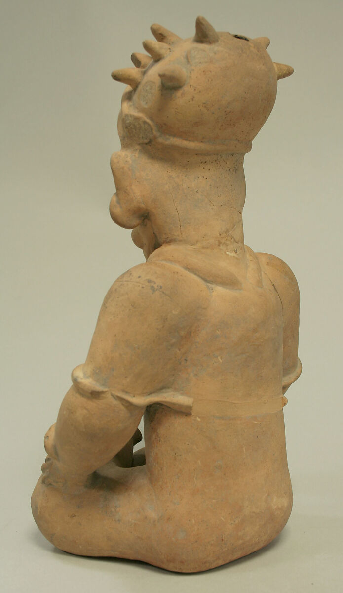 Ceramic Seated Male, Ceramic, Bahia