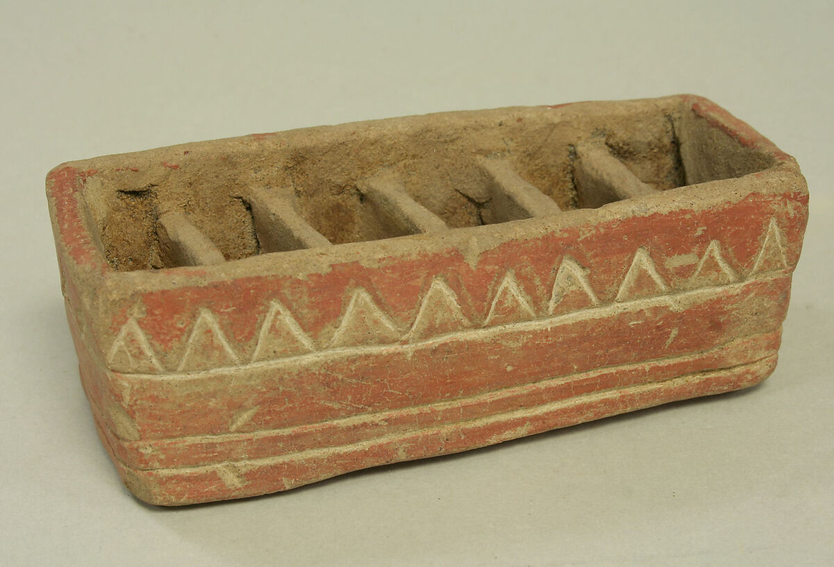 Box, Ceramic, pigment, Tolita-Tumaco 