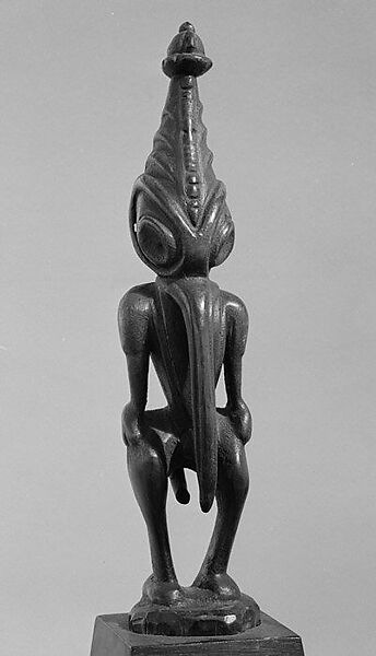 Male Figure, Wood, Awar (?) 