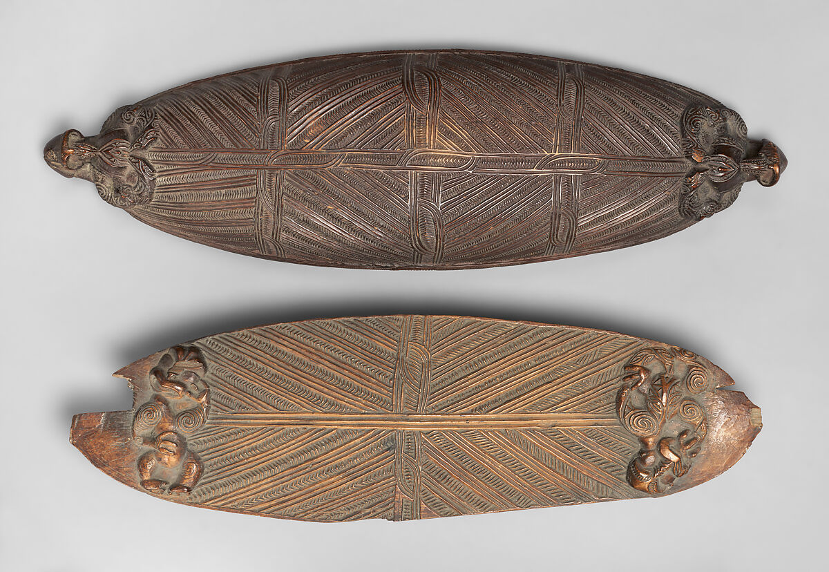 Treasure Box (Wakahuia), Wood, Maori people