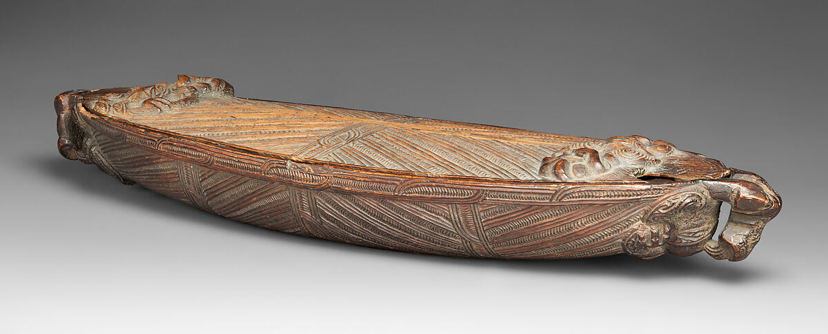 Treasure Box (Wakahuia), Wood, Maori people