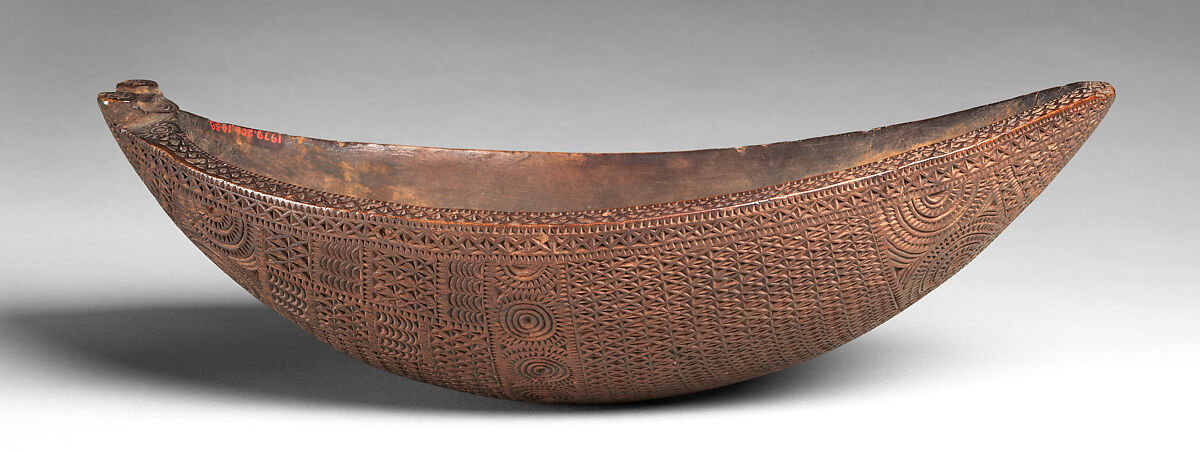 Bowl, Wood, Austral Islanders 