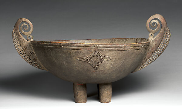 Feast Bowl (Kelemui [?]), Wood, Matankol